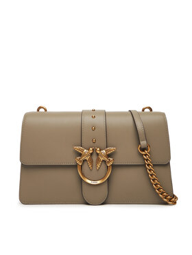 PINKO Kabelka PINKO Love One Classic ST.CL Al 25-26 PLTT 105857 A0F1 Sivá