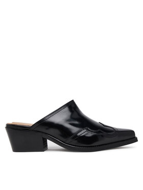 Tommy Hilfiger Şlapi Tommy Hilfiger Western Abrasivato FW0FW08887 Negru