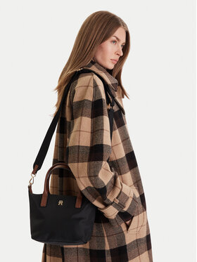 Tommy Hilfiger Kabelka Tommy Hilfiger Popette Mini Tote AW0AW17709 Černá