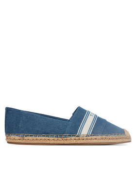 Tommy Hilfiger Espadrilky Tommy Hilfiger Hilfiger Webbing Espadrille FW0FW09334 Modrá