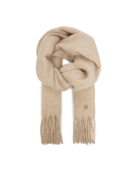 Calvin Klein Szalik Calvin Klein Emblem Brushed LV04D8069G Beżowy