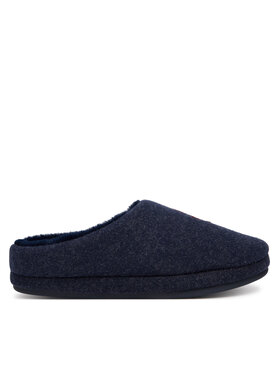 Tommy Hilfiger Pantofole Tommy Hilfiger Th House Shoe Flannel FW0FW09699 Blu scuro
