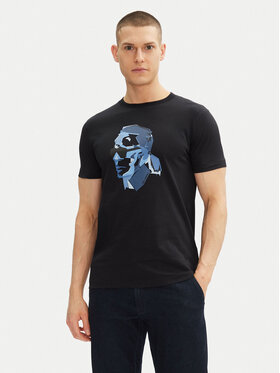 KARL LAGERFELD KARL LAGERFELD T-Shirt 755065 552241 Dunkelblau Regular Fit