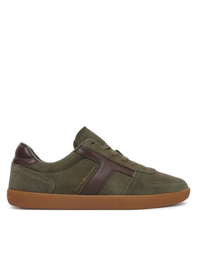 Tommy Hilfiger Sneakers Tommy Hilfiger Th Tribeca Sneaker Suede FM0FM06069 Dunkelgrün