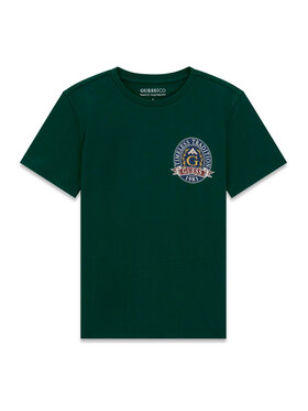 Guess Guess Camiseta L6YI07 K3715 Verde oscuro Regular Fit