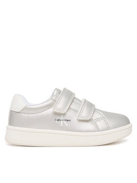 Calvin Klein Sneakers Calvin Klein Low Cut Velcro V1A9-83205-0376 M Silberfarben