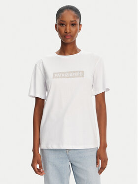 Patrizia Pepe Patrizia Pepe T-shirt 2M4422/J274-W146 Bianco Regular Fit