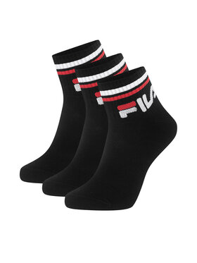 Fila Короткі шкарпетки Fila F9398-AW24 (3-pack) Чорний