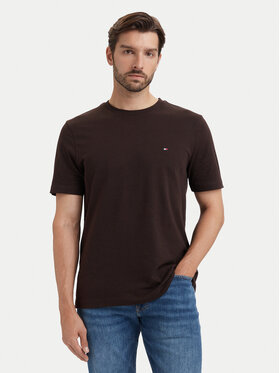 Tommy Hilfiger Tommy Hilfiger Camiseta Ess Seasonal MW0MW39995 Marrón oscuro Regular Fit