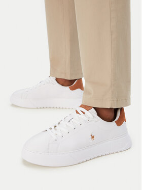Polo Ralph Lauren Сникърси Polo Ralph Lauren RLite Court Tumbled 809P07170001 Бял