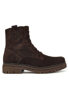 Tamaris Šnurovacia obuv Tamaris 1-25217-45 Hnedá