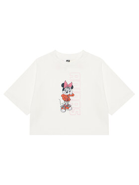 adidas adidas Футболка Disney Minnie Mouse JL9191 Білий Loose Fit