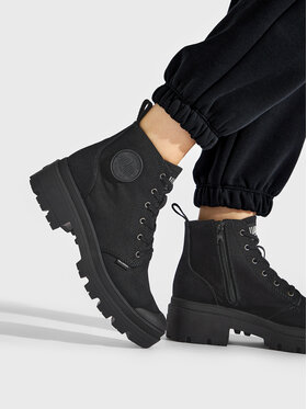Palladium Черевики туристичні Palladium Pallabase Twill 96907-008-M Чорний