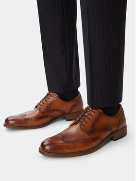 Clarks Туфлі Clarks CraftRemi Tip 26186394 Коричневий