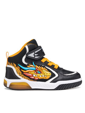 Geox Sneakers Geox J Inek Boy J669CA 014BC C0038 D Schwarz