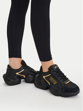 Versace Jeans Couture Снікерcи Versace Jeans Couture 80VA3SU3 ZPB78 G89 Чорний