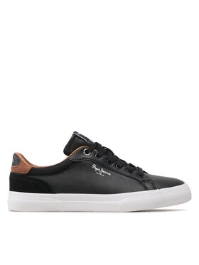 Pepe Jeans Снікерcи Pepe Jeans Kenton Court PMS30839 Чорний