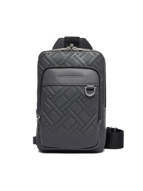 Tommy Hilfiger Τσαντάκι Tommy Hilfiger Th Flag Slingpack AM0AM14430 Γκρι