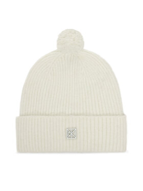 Calvin Klein Čiapka Calvin Klein Emblem Brushed LV04D8067G Écru