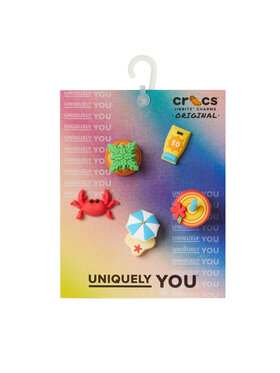 Crocs Cipő dekoráció Crocs Beachy 5-pack 10014665 Színes