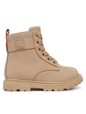 Calvin Klein Kotníková obuv Calvin Klein Cher V1A5-83409-0315 Béžová