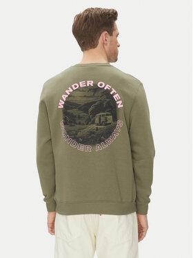 Hunter Hunter Sudadera May HARM0058251 Caqui Relaxed Fit