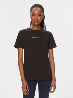 Calvin Klein Jeans Calvin Klein Jeans T-shirt J20J221065 Crna Regular Fit
