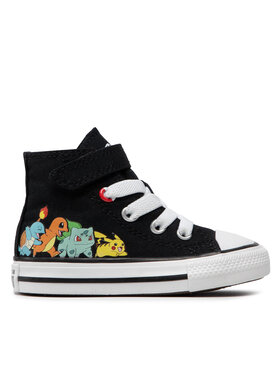 Converse Kedas Converse POKEMON Chuck Taylor All Star Hi A01229C Melns