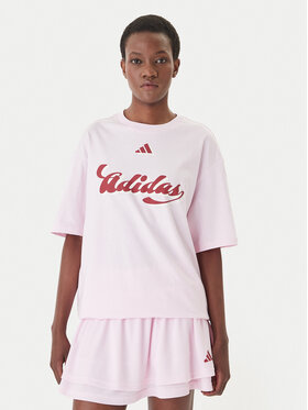 adidas adidas Camiseta House Of Tiro Graphic KB7169 Rosa Oversize