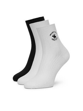 Beverly Hills Polo Club Garās zeķes Beverly Hills Polo Club KR_BHPC_005_W_SS2025_(3pack) Balts