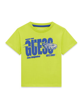 Guess Guess Camiseta N6RI00 K8HM4 Verde Regular Fit