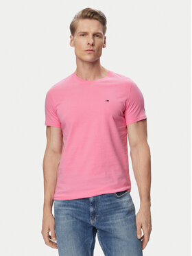 Tommy Jeans Tommy Jeans Camiseta DM0DM04411 Rosa claro Slim Fit