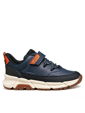 Geox Sneakersy Geox J Flexyper Plus J56LCA 0MEFU C4002 S Granatowy