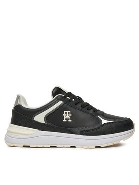 Tommy Hilfiger Snīkeri Tommy Hilfiger Casual Fashion Runner FW0FW08325 Melns