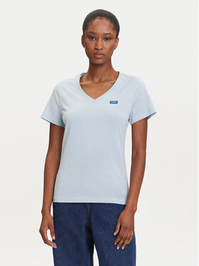 HUGO HUGO Camiseta Classic 50513667 Celeste Slim Fit