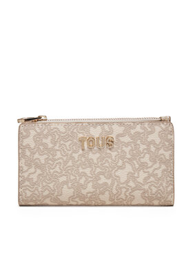 TOUS Peňaženka TOUS Kaos Mini Lines 2002183501 Béžová