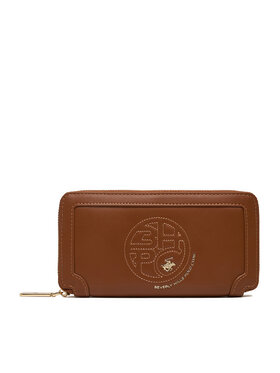 Beverly Hills Polo Club Гаманець Beverly Hills Polo Club CWBEO-BHPC-W1-009-SS26 Коричневий