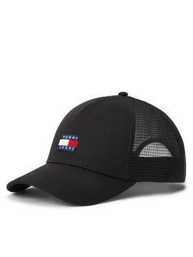 Tommy Jeans Шапка с козирка Tommy Jeans Herritage AM0AM14202 Черен