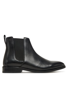 JOOP! Kotníková obuv s elastickým prvkem JOOP! 4140008181 Černá