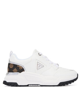 Guess Сникърси Guess FLFHEL ELE12 Бял