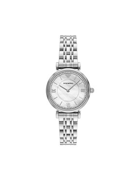 Emporio Armani Годинник Emporio Armani Gianni T-Bar AR11701 Срібний