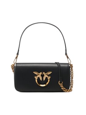 PINKO Дамска чанта Pinko Love Click Baguette Mini Vitello Seta PE 23 PLTT100068 A0F1 Черен