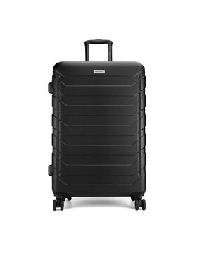 GINO ROSSI Liels koferis Gino Rossi GIN-L-001-05-BLACK Melns