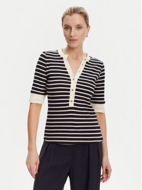 Guess Guess Поло W5YP20 KCZ82 Cиній Regular Fit