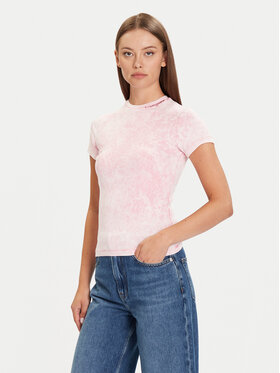 Tommy Jeans Tommy Jeans Camiseta DW0DW21531 Rosa Slim Fit