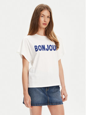 United Colors Of Benetton United Colors Of Benetton Футболка 3LNSD109Z Білий Relaxed Fit