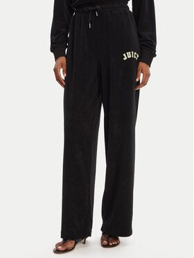 Juicy Couture Juicy Couture Pantalones de chándal Regan JCWBJ125335 Negro Wide Leg