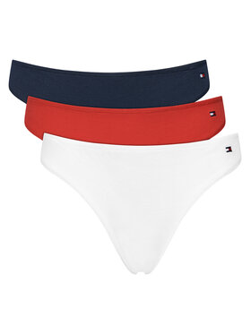 Tommy Hilfiger Tommy Hilfiger Conjunto de tangas UW0UW06129 De color