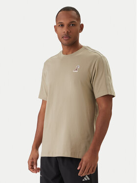 adidas adidas Camiseta Lux Coffee Cafe Pour Graphic KB4846 Verde Loose Fit