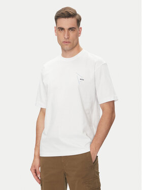 BOSS BOSS Футболка 50546374 Білий Relaxed Fit